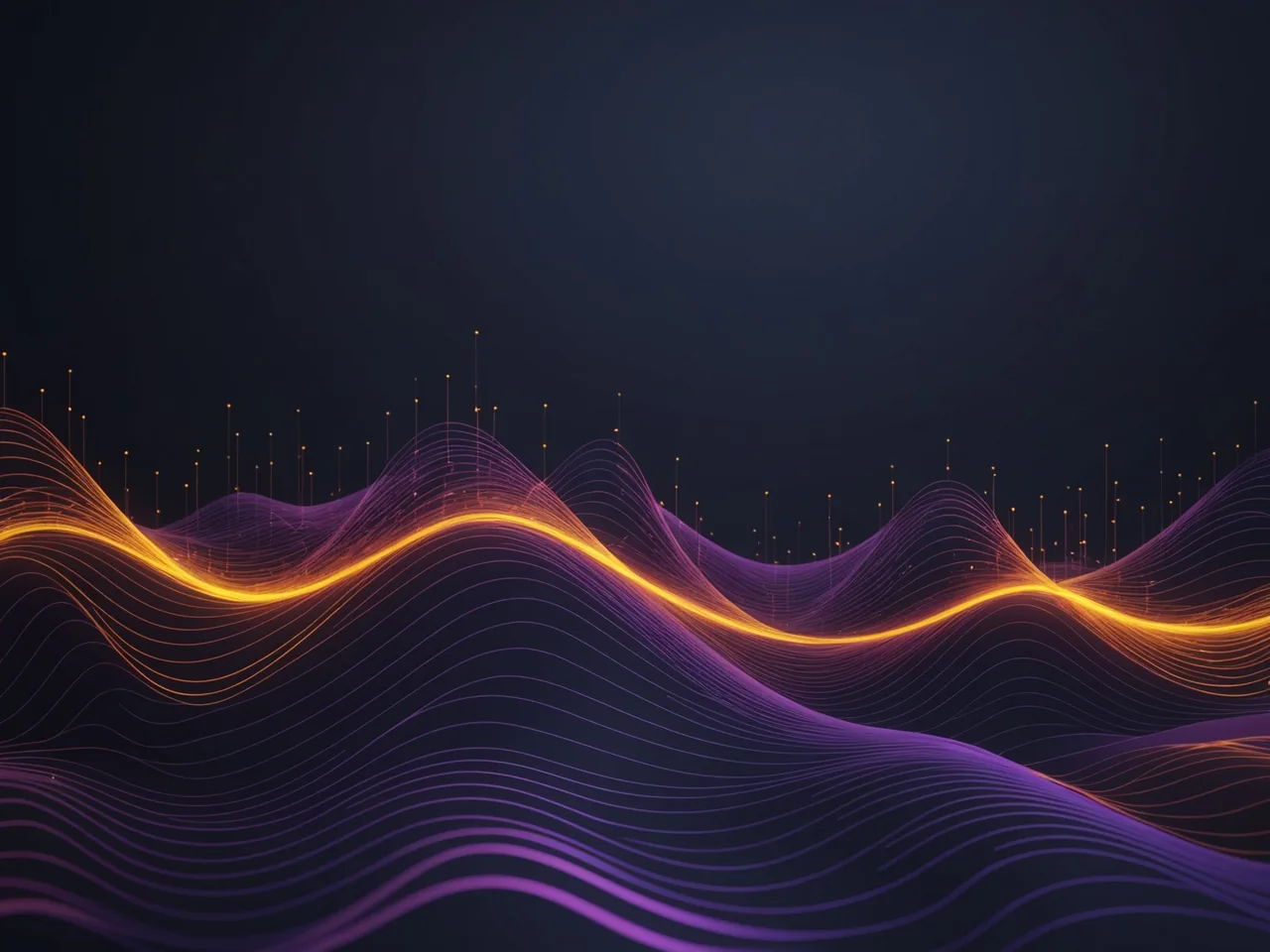 Real-time amber pulse waves screening transaction flow