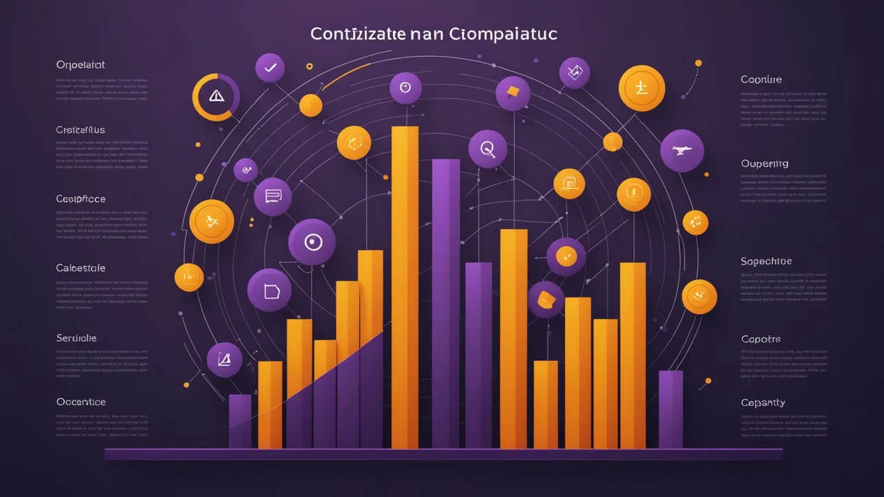 Abstract organizational growth visualization showing expanding compliance team structure